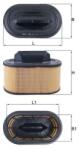 MAHLE Filtru Aer Lx2966 Maserati Ghibli Iii/Levante/Quattroporte Vi (LX2966)