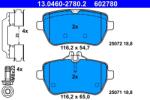 ATE Set Placute Frana, Frana Disc 13.0460-2780.2 Mercedes-Benz S-Class/Sl
