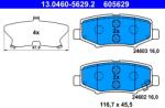 ATE Set Placute Frana, Frana Disc 13.0460-5629.2 Jeep Cherokee/Wrangler Iii