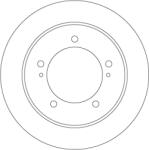 TRW Disc Frana Df7839 Suzuki Jimny Autoturism De Teren,