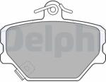DELPHI Set Placute Frana, Frana Disc Lp1465 Smart Cabrio/City-Coupe/Crossblade/Fortwo