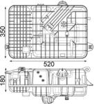 MAHLE Vas De Expansiune, Racire Crt236000P Mercedes-Benz Actros Mp4 / Mp5/Antos/Arocs