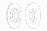 FERODO Disc Frana Ddf1178C Citroën C2/C3 I/C4/C4 I/Xsara Picasso Peugeot 1007/307