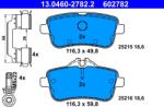 ATE Set Placute Frana, Frana Disc 13.0460-2782.2 Mercedes-Benz A-Class/Cla/Gl-Class