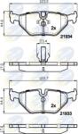 COMLINE Set Placute Frana, Frana Disc Cbp01024 Alpina Roadster S Bmw 3/Z1/Z3/Z4 Mg Mg 6 (CBP01024)