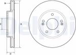 DELPHI Disc Frana Bg4745C Hyundai Creta/I30/I30 Kombi Kia Cee'D/Cee'D Sportswagon/Ceed