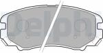 DELPHI Set Placute Frana, Frana Disc Lp1902 Baic Senova X55 Changan Cs35 Geely Mk