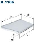 FILTRON Filtru, Aer Habitaclu K1106 Mercedes-Benz C-Class/C-Class T-Model/Clc-Class/Clk