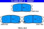 ATE Set Placute Frana, Frana Disc 13.0460-5927.2 Isuzu Axiom/Trooper Ii/Trooper Iii (13.0460-5927.2)