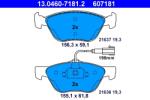 ATE Set Placute Frana, Frana Disc 13.0460-7181.2 Alfa Romeo Gt (13.0460-7181.2)