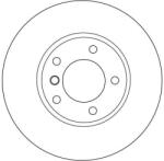 TRW Disc Frana Df4055 Bmw 3/Z3/Z4 Bmw (Brilliance) 3 Series