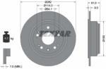 TEXTAR Disc Frana 92165803 Honda Accord Vii/Odyssey/Shuttle/Stepwgn Honda (Gac) Odyssey