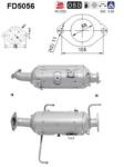 AS Filtru Funingine/Particule, Sist. De Esapament Fd5056 Mazda Cx-7 (FD5056)