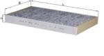 MAHLE Filtru, Aer Habitaclu Lak93 Audi A4 B6/A4 B7/A4 B8/A6 C5/Allroad C5 Seat Exeo (LAK93)