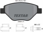 TEXTAR Set Placute Frana, Frana Disc 2393401 Renault Megane Ii