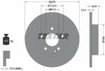 TEXTAR Disc Frana 92131803 Mercedes-Benz A-Class