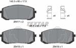 TEXTAR Set Placute Frana, Frana Disc 2641701 Hyundai Elantra Vii/Sonata Viii/Tucson (2641701)
