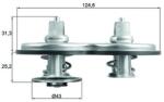 MAHLE Termostat, Lichid Racire Tx14183 Mercedes-Benz Actros Mp4 / Mp5/Antos/Arocs (TX14183)