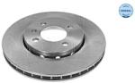 MEYLE Disc Frana Punte Fata 1155210006 Seat Mii Skoda Citigo Vw Load Up/Up! (1155210006)