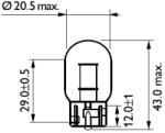 Philips Bec, Semnalizator 12071B2 Abarth 124/500 / 595 / 695/500C / 595C / 695C Audi A1