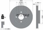 TEXTAR Disc Frana 92176005 Ford Fiesta/Fiesta Vi/Ka+ Iii Ford Australia Fiesta