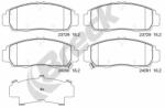 BRECK Set Placute Frana, Frana Disc 237290070100 Acura Tl Honda Civic Ix/Civic Vii/Fr-V