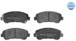 MEYLE Set Placute Frana, Frana Disc Punte Fata 0252463217 Nissan Qashqai I/X-Trail