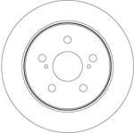 TRW Disc Frana Df8335 Lexus Es/Nx/Ux Toyota C-Hr/Camry/Corolla/Rav 4 V