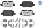 MEYLE Set Placute Frana, Frana Disc Puntea Spate 0252313814/Pd Mercedes-Benz A-Class (0252313814/PD)