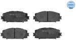 MEYLE Set Placute Frana, Frana Disc Punte Fata 0252445116 Toyota Prius/Prius Phv (0252445116)