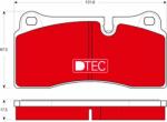 TRW Set Placute Frana, Frana Disc Gdb1816Dte Audi Q7/R8 (GDB1816DTE)