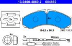 ATE Set Placute Frana, Frana Disc 13.0460-4860.2 Renault Mascott/Master Pro