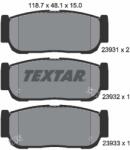 TEXTAR Set Placute Frana, Frana Disc 2393101 Kia Sorento I Ssangyong Kyron/Rexton/Stavic