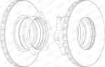 BERAL Disc Frana Bcr165A Mercedes-Benz Vario/Vario Cabina Cu Motor (BCR165A)