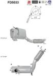 AS Filtru Funingine/Particule, Sist. De Esapament Fd5033 Seat Alhambra Vw Sharan