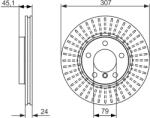 Bosch Disc Frana 0986479726 Mini Mini Countryman/Mini Paceman