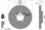 TEXTAR Disc Frana 92221800 Hyundai H-1/H-1 / Starex/H100/Porter Jac Refine M5 I