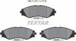 TEXTAR Set Placute Frana, Frana Disc 2406201 Chevrolet Aveo/Epica/Evanda/Vectra (2406201)