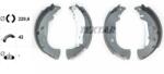 TEXTAR Set Saboti Frana 91053100 Fiat Albea/Marea/Multipla/Palio Fiat (Nanjing) Palio