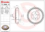 BREMBO Tambur Frana 14. D996.10 Audi A1/A1 Allstreet/A1 City Carver Seat Arona/Ibiza V