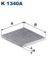 FILTRON Filtru, Aer Habitaclu K1340A Hyundai Grand Santa Fé/Grandeur/Santa Fé Iii (K1340A)