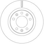 TRW Disc Frana Df6785 Peugeot 308/308 Ii/308 Sw Ii