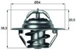 MAHLE Termostat, Lichid Racire Tx383D Alfa Romeo Giulia/Montreal/Spider Buick Skylark (TX383D)