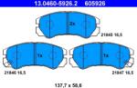 ATE Set Placute Frana, Frana Disc 13.0460-5926.2 Isuzu Trooper Ii/Trooper Iii