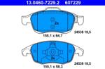 ATE Set Placute Frana, Frana Disc 13.0460-7229.2 Citroën Berlingo/Berlingo Multispace (13.0460-7229.2)