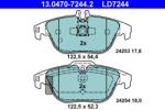 ATE Set Placute Frana, Frana Disc 13.0470-7244.2 Mercedes-Benz C-Class/E-Class
