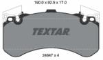 TEXTAR Set Placute Frana, Frana Disc 2484701 Audi A6 C7/A7/A8 D4 Bentley Mulsanne