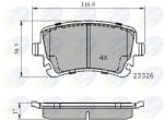COMLINE Set Placute Frana, Frana Disc Cbp01313 Audi A4 B6/A4 B7/A6 C5/A6 C6/A8 D3