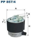 FILTRON Filtru Combustibil Pp857/4 Nissan Np200/Nv200/Nv200 / Evalia/Qashqai I (PP857/4)