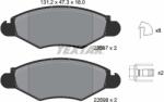 TEXTAR Set Placute Frana, Frana Disc 2359703 Citroën Xsara Naza 206 Bestari Peugeot 206 (2359703)